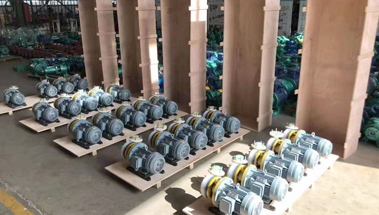 36 set floroplastik alaşım santrifüj pompa gemi kullanımı için güney Kore'ye gönderilir.